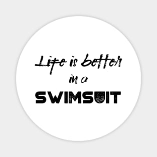 swimmers humor, fun swimming, quotes and jokes v41 Magnet